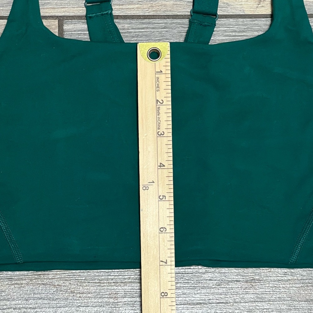 NWT $68 Free People X Hatch Maternity Square Neck Bra Size Medium Garden Green - Picture 9 of 15